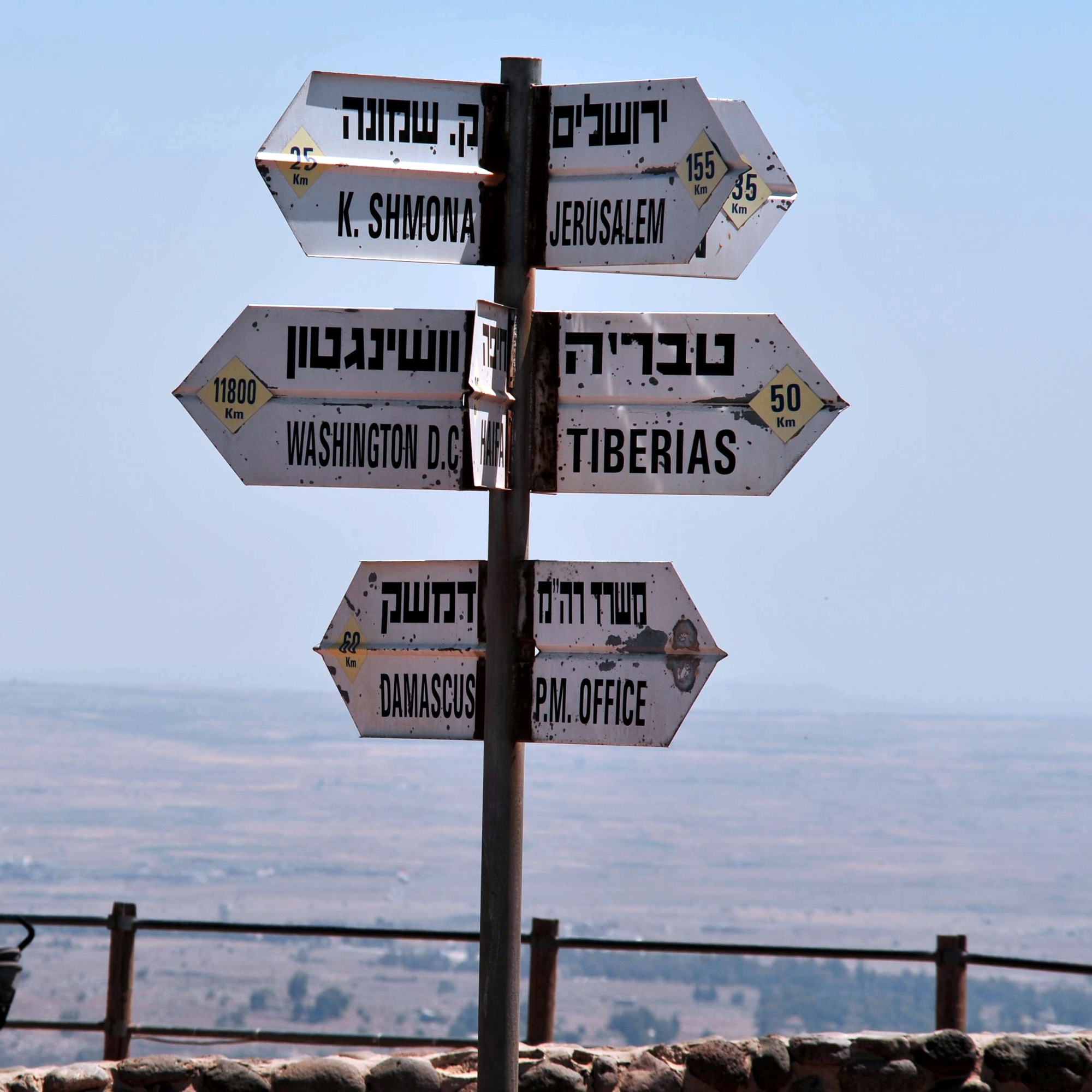 directional sign mount bental